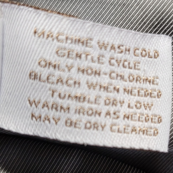 Chico's Zip-Up Ruched Vest Jacket Sleeveless Silver Gray Size Large - Picture 3 of 6